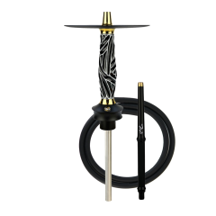 Кальян Sunpipe Holi Tiki Pirate (чорно-білий, базовий комплект)