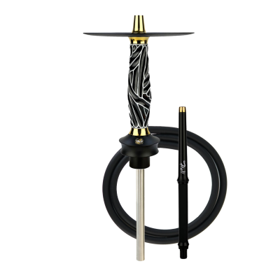 Кальян Sunpipe Holi Tiki Pirate (чёрно-белый, базовый комплект)