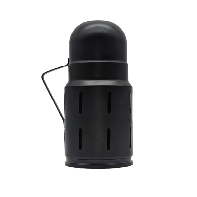 Ковпак для кальяну Куля (Великий, Чорний)