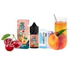 Набір для самозамішування Get High Cherry Peach Cocktail (Вишня Персик, 50 мг, 30 мл)