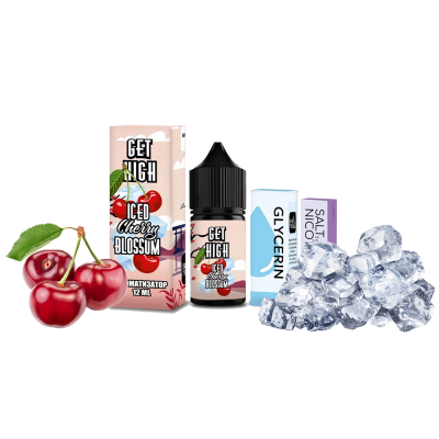 Набір для самозамішування Get High Iced Cherry Blossom (Вишня Льод, 50 мг, 30 мл)
