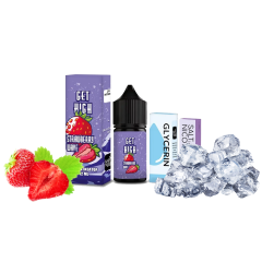 Набір для самозамішування Get High Strawberry Wave (Стравберрі Вейв, 50 мг, 30 мл)