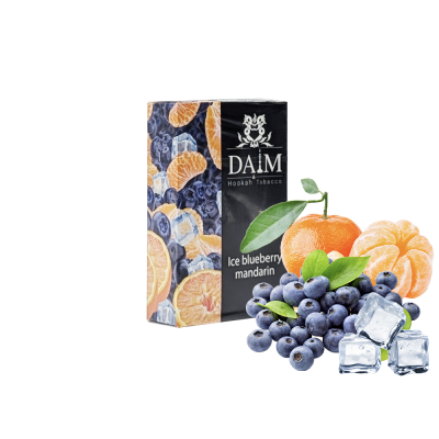 Табак DAIM Ice Blueberry Mandarin (Черника Мандарин Лёд, 50 г)