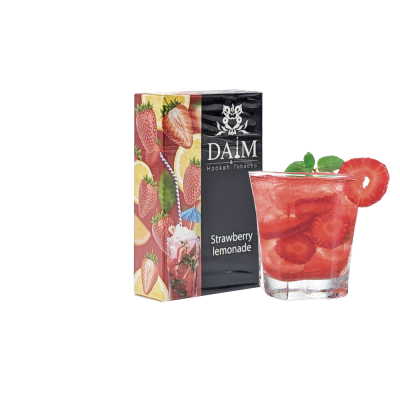Табак DAIM Strawberry Lemonade (Клубничный Лимонад, 50 г)