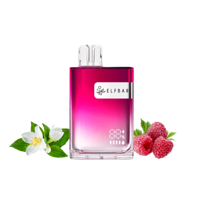 Elf Bar CR8000 Jasmine Raspberry (Жасмин Малина) Одноразовый POD