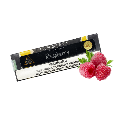 Тютюн Tangiers Noir №53 Raspberry (Малина, 100 г) Чорна упаковка