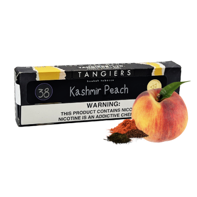 Табак Tangiers Burley №38 Kashmir Peach (Кашмир Пич, 250 г) Чёрная упаковка