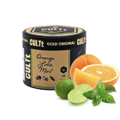 Тютюн CULTt G08 Orange Lime Mint (Апельсин Лайм М'ята, 200 г)
