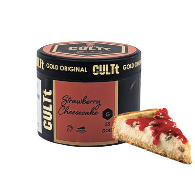 Тютюн CULTt G55 Strawberry Cheesecake (Полуничний Чізкейк, 200 г)