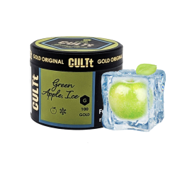 Тютюн CULTt G100 Green Apple Ice (Зелене яблуко Лід, 200 г)