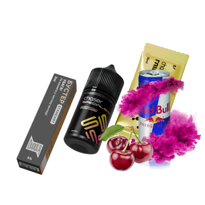 Набір для самозамішування Chaser Special Berry Energy Cherry (Вишня Енергетик, 50 мг, 30 мл)