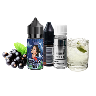 Набір для самозамішування Flavorlab Lady Currant gin (Джин смородиновий, 50 мг, 30 мл)