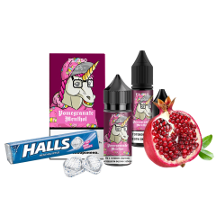 Набор для самозамеса Flavorlab FL350 Pomegranate menthol (Гранат ментол, 50 мг, 30 мл)