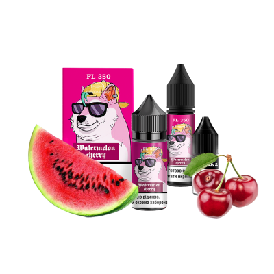 Набір для самозамішування Flavorlab FL350 watermelon cherry (Кавун вишня, 50 мг, 30 мл)