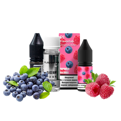 Набор для самозамеса Flavorlab Р1 Черника малина (50 мг, 10 мл)