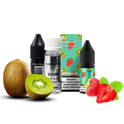 Набор для самозамеса Flavorlab Р1 Клубника киви (50 мг, 10 мл)