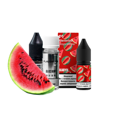 Набор для самозамеса Flavorlab Р1 Арбуз (50 мг, 10 мл)