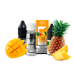 Набор для самозамеса Flavorlab Puff Mango pineapple (Манго ананас, 50 мг, 10 мл)