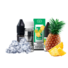 Набор для самозамеса Flavorlab Puff Pineapple ice (Ананас Лёд, 50 мг, 10 мл)