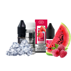 Набор для самозамеса Flavorlab Puff Watermelon raspberry (Арбуз малина, 50 мг, 10 мл)