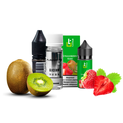 Набір для самозамішування Flavorlab Aroma MAX Strawberry kiwi (Ківі Полуниця, 50 мг, 30 мл)