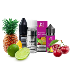 Набір для самозамішування Flavorlab Aroma MAX Pineapple lime cherry (Ананас вишня лайм, 50 мг, 30 мл)