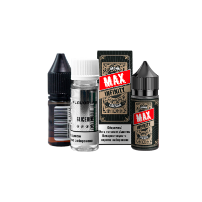 Набір для самозамішування Flavorlab Infinity MAX Caesar (Тютюн Кокос, 50 мг, 30 мл)