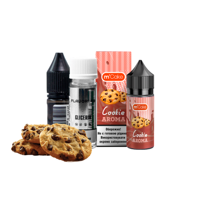 Набор для самозамеса Flavorlab M-Cake Cookie (Печенье, 50 мг, 30 мл)