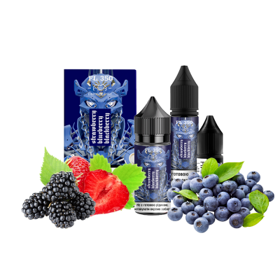 Набір для самозамішування Flavorlab FL350 Blueberry Raspberry Blackberry (Чорниця Малина Ожина, 50 мг, 30 мл)