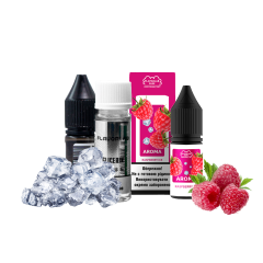 Набор для самозамеса Flavorlab Puff Raspberry Ice (Малина Лёд, 50 мг, 10 мл)