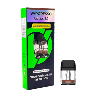 Картридж Vaporesso Xros Series COREX 2.0 Mesh 0.4 Ом 3 мл Картридж Vaporesso Xros Series COREX 2.0 Mesh 0.4 Ом 3 мл