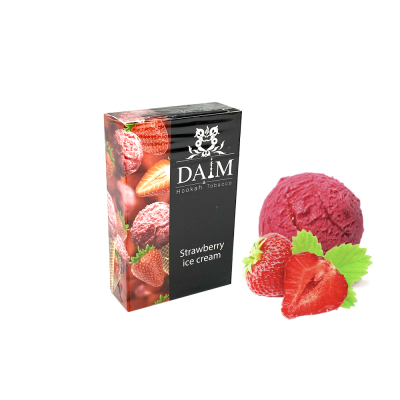 Табак DAIM Strawberry Ice Cream (Клубника Мороженое, 50 г)