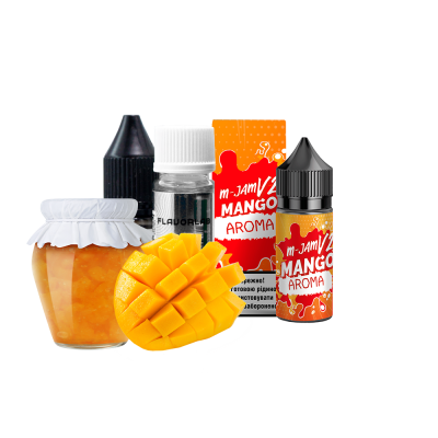 Набор для самозамеса Flavorlab M-Jam V2 Strong Mango (Манго, 65 мг, 30 мл)