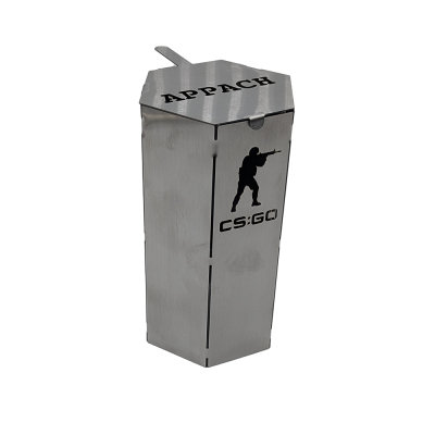 Ковпак для кальяну Appach CS GO Silver (Металік)