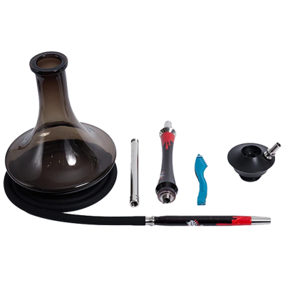 Кальян Monster Hookah MN-08 (чорний, повний комплект) Кальян Monster Hookah MN-08 (чорний, повний комплект)