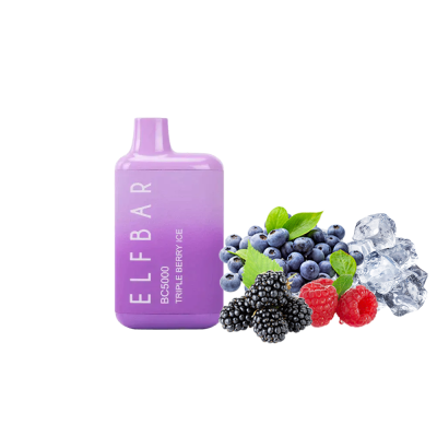 Elf Bar BС5000 Triple berry ice (Ягоди Лід) Одноразовий POD