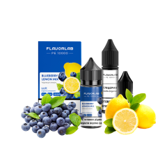 Набор для самозамеса Flavorlab PE 10000 Blueberry lemon mix (Черника Лимон, 50 мг, 30 мл)