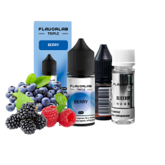 Набір для самозамішування Flavorlab Triple Strong Berry (Ягоди, 65 мг, 30 мл)