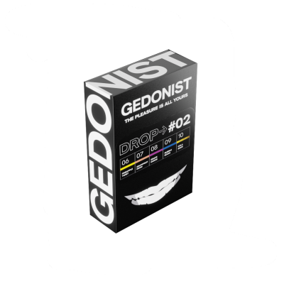 Набір з 5 смаків тютюну Gedonist Drop 2 по 25 г 24929 Набір з 5 смаків тютюну Gedonist Drop 2 по 25 г