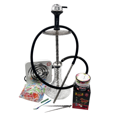 Набір з кальяном Trumpet Hookah Moar Crystal 24940 Набір з кальяном Trumpet Hookah Moar Crystal