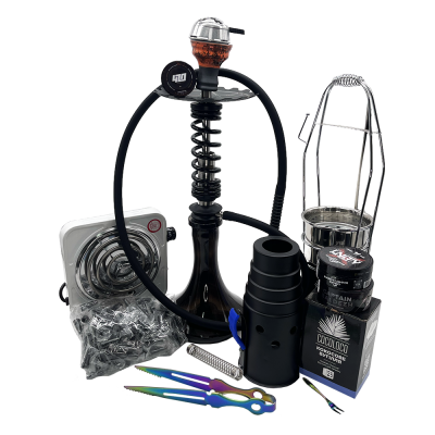 Набор с кальяном Trumpet Hookah Rider S