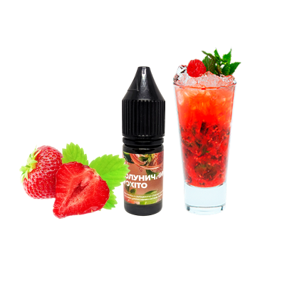 Рідина 420 Liquid Полуничний Мохіто (50 мг, 10 мл)
