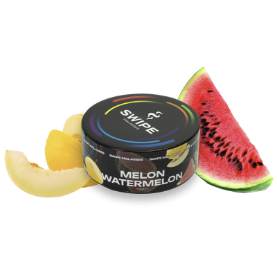 Кальянна суміш Swipe Melon Watermelon (Диня Кавун, 100 г)