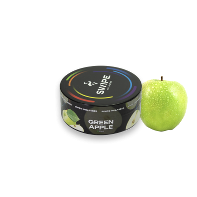 Кальянна суміш Swipe Green Apple (Зелене Яблуко, 100 г)