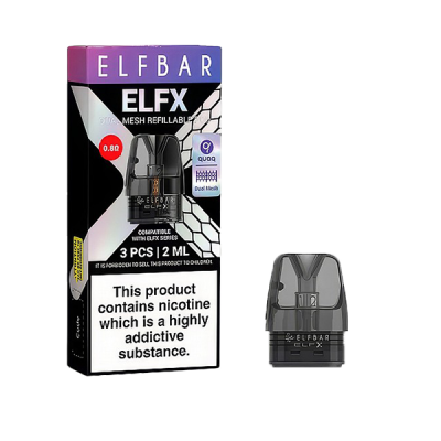 Картридж Elf Bar ELFX 0.8 Ом 3 мл Картридж Elf Bar ELFX 0.8 Ом 3 мл