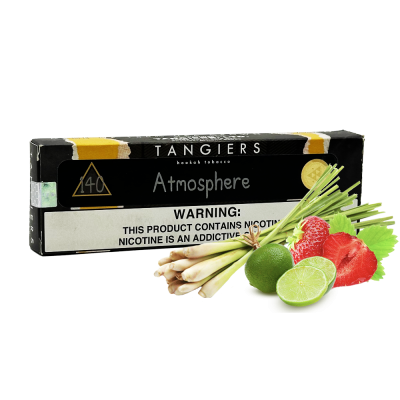 Табак Tangiers Noir №140 Atmosphere (Атмосфера, 250 г) Чёрная упаковка