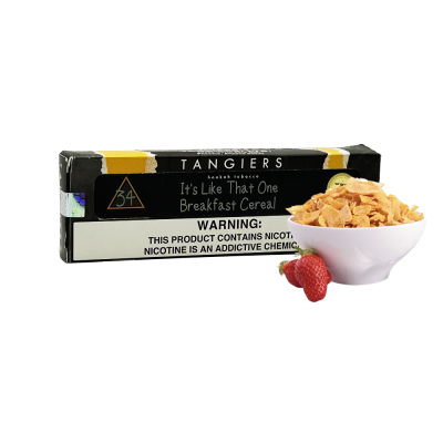 Табак Tangiers Noir №34 Its Like That One Breakfast Cereal (Первый завтрак из хлопьев, 250 г) Чёрная упаковка