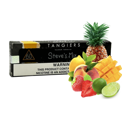 Табак Tangiers Noir №60 Steve`s Mix (Стивис Микс, 250 г) Чёрная упаковка