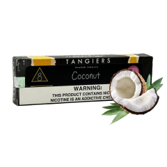 Тютюн Tangiers Noir №8 Coconut (Кокос, 250 г) Чорна упаковка
