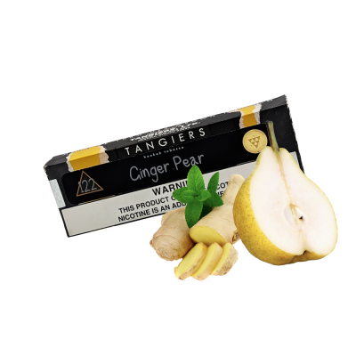 Тютюн Tangiers Noir №122 Ginger Pear (Джинджер Бенкет, 100 г) Чорна упаковка